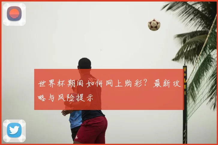 世界杯期间如何网上购彩？最新攻略与风险提示